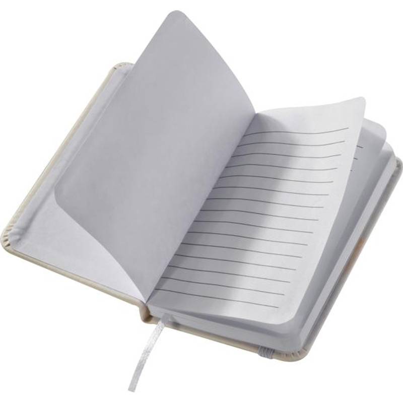 Zápisník so záložkou, biela Zápisník so záložkou, biela